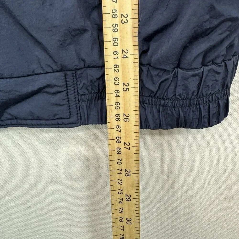Free People Women's Size Medium On My Mind Bomber Jacket Navy